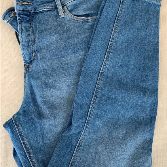 Old Navy High-Waisted Rockstar Super Skinny Jeans Women 12 Regular light blue - Picture 3 of 6